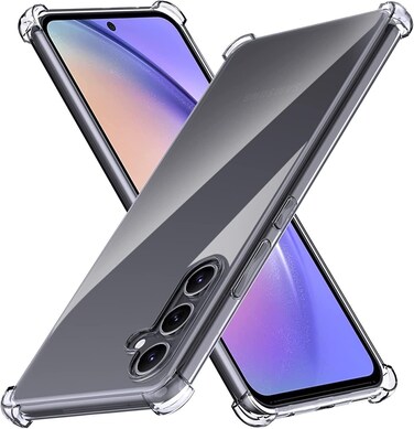 For Samsung Galaxy A14 5G Clear Back Cover Case, Ultra Clear, Best Camera Protection Anti-Slip Grip   Slim &amp; Protective Back Case Cover for Samsung Galaxy A14 5G Clear