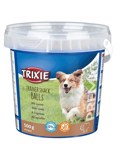 Trixie Premio Trainer Snack Lamb Balls Dog Treats - 500G