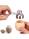 1pcs Egg Topper Stainless Steel Shell Opener Cutter Handheld Egg Cracker Tool Eggs Separator Cracker for Raw or Soft Hard Boiled Egg Kitchen Gadgets