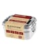 100% Stainless Steel Double Tier Bento Lunch Box With 26 Ounce Capacity Healthy Eco-Safe Metal Food Storage Container For Kids And Adults Reusable Dishwasher Safe Meal Prep