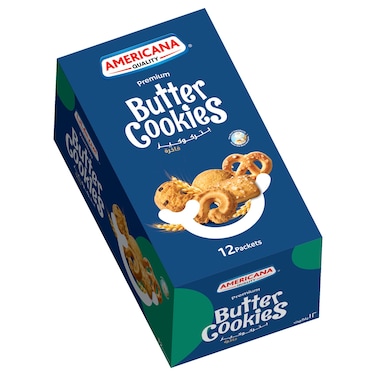 Americana Premium Butter Cookies 44g Pack of 12