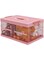 SYOSI 1pcs Foldable Plastic Storage Box With Lid, Upgrade Multifunction Transparent Collapsible Storage Bins, Stackable Clear Latch Storage Box with Handle