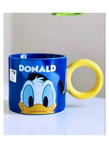 Ceramic Mug with Cartoon Character Donald Printed Good for Coffee, Milk &amp; Tea 230ml