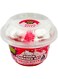 SlimeTime Hello Kitty Single Can - Pinkie Cupcake Slime for Girls and Boys With Various Slime Add-ins,Stress Relief Toy for Kids, Education,School,Party Favor,Gift for Birthday &amp; Christmas