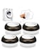 DONDONKA 4-Pack Anti Vibration Pads for Washing Machine and Dryer Pedestals Bottom Suction Cup Non-Slip Heighten Noise Dampening Mat Stops Washer Dryer Moving Protects Floor