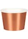 Creative Converting Foil Treat Cups 8-Pieces- Rose Gold