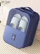 Travel Shoe Bag, Portable Travel Shoe Bag, Daily Storage Bag With Handle, 22*30*15 cm Dark Blue