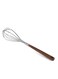 wood handle stainless steel manual egg beater