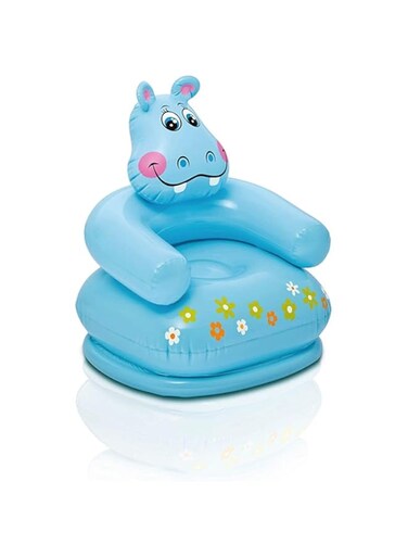 Intex Happy Animal Chair - Hippo orange 68556