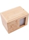 WANGCL Pet Urns, Wooden Dog Ashes Box Coffin Keepsake Memorial Photo Gift Box Ashes Holder for Pets with Photo Frame