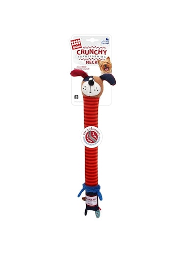 Gigwi Crunchy Transforming Neck Dog,6529