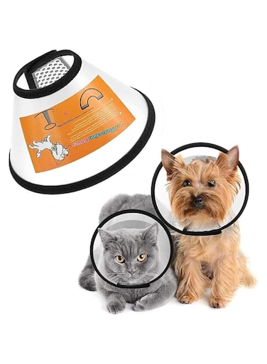 Mumoo Bear Dog Collar Latest Upgrade Pet Protective Collar With Soft Edge Dog Neck Cone Recovery Cone Collar For Anti-Bite Lick, Surgery Or Wound Healing