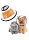 Mumoo Bear Dog Collar Latest Upgrade Pet Protective Collar With Soft Edge Dog Neck Cone Recovery Cone Collar For Anti-Bite Lick, Surgery Or Wound Healing