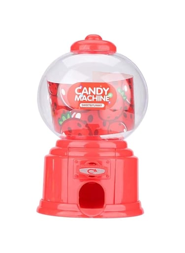 MAKINGTEC Candy Vending Machine Cute Sweets Mini Candy Machine Bubble Gumball Dispenser Coin Bank