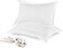 Zen 100% Egyptian Cotton Oxford Pillowcases - 800 TC Luxury Cooling Sateen, Ultra-Soft &amp; Hypoallergenic - Standard Size 50x75cm, Pair Pack