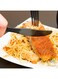 SNH Packing Plastic Disposable Knife 50-Pieces, Black