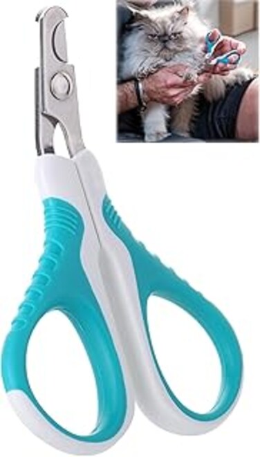 Duomama Cat Nail Clipper - Kitten Nail Trimmers - Pet Nail Cutter for Gentle and Precise Grooming