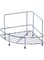 Sulfar Corner Stainless Steel Basket Corner Shelf (Chrome) Pack of 1