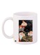 Cartoon Printed Ceramic Coffee Mug White/Black/Beige