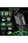 Retractable 4-in-1 Car Charger 60W Fast Adapter with Type-C Cable, Dual USB, Voltage Display