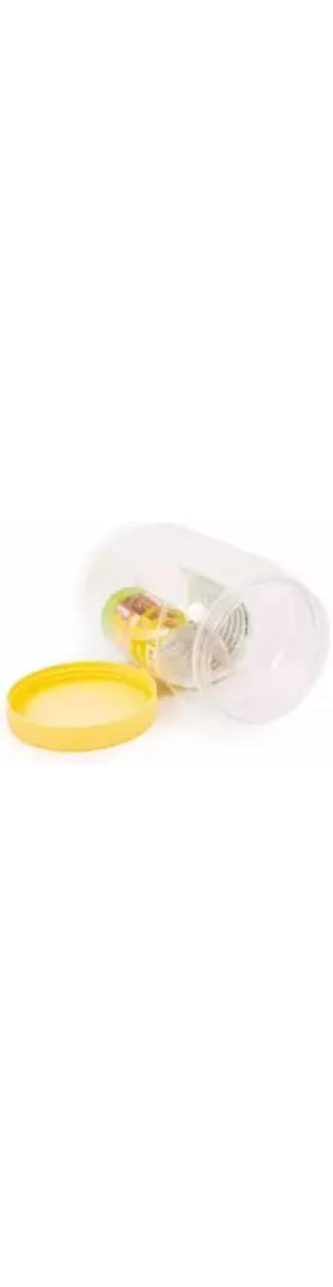 Sunpet Medium Yellow Top Plastic Food Storage 2000ml; Sunpet Round Spice Jar