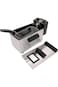 Deep Fryer 3L Capacity, Stainless Steel, Non-Slip Feet, 2000W, Perfect for Fries &amp; Wings.