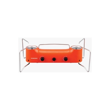 Lifestyle Dual Burner Camping Gas Stove with Pulse Electronic Ignition