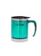 Stainless Steel Travel Mug Green/Black 400ml