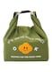 Reusable Lunch Bag Insulated Handbag Smile Tote bag with Handle for Women Work Picnic or Travel (Olive Green)