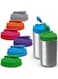 Khazna 6-Pack Reusable Silicone Soda Can Lids, Spill-Proof Can Covers for Standard Size Cans of Soda, Energy Drinks, Juice, and More, Keeps Beverages Fizzy, Food Grade Can Tops