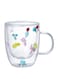 Clear Double Wall Glass Coffee Mugs Cappuccino Tea Espresso Latte Christmas Gifts for Women Her Mom Girl