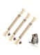 Natural Silvervine Sticks, Silvervine Cat Toys Catnip Chew Sticks for Cats Kitten Teething Toys Cat Teeth Cleaning Toy（3pcs）