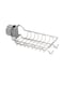 Steel Single-Layer Kitchen Sink Sponge Holder Silver/Grey 5.5x22.5x14cm