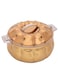 Stainless Steel Capsicum Hotpot 7.5 Liters Gold Colour