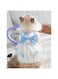 Dog Princess Dress,Pet Christmas Holiday Wedding Princess Dress Costume Outfits for Extra Dogs Girl,Soft Summer Dog Clothes Vest Dog Apparel (Blue, XXL)