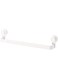 Ikea TISKEN Towel Rack with Suction Cup (Extendable Upto 83 cm, White), Aluminium