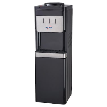 STAR TARCK 3 Function Top Load Water Dispenser   Hot, Normal &amp; Cold with 12L Storage Cabinet   Compressor Cooling   Model ST-LWD-24   White   220&ndash;240V   Child Lock, Compact Design for Home &amp; Office