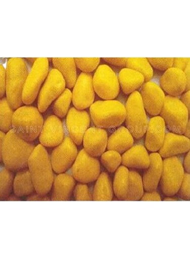 Dymax Aquarium Substrate Stones, Yellow, 4 kg