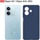 Case for Oppo A3 4G/5G, Oppo A3X 4G/5G, A60 5G, A40 4G, Liquid Gel Rubber Bumper Case with Soft Microfiber Lining Cushion Slim Hard Shell Shockproof Protective with Camera Protection Cover (Blue)