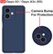 Case for Oppo A3 4G/5G, Oppo A3X 4G/5G, A60 5G, A40 4G, Liquid Gel Rubber Bumper Case with Soft Microfiber Lining Cushion Slim Hard Shell Shockproof Protective with Camera Protection Cover (Blue)