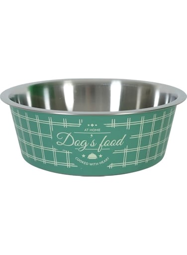 Zolux Non-Slip Food Dog Bowl Green 1700 ml