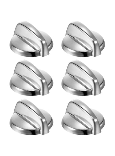 Gejoy WB03T10284 Knobs Burner Control Knobs Compatible with General Electric GE Range/ Stove/ Oven Knob Replace for AP4346312 PS2321076 (6 Pack)