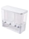 TSTSM Dry Food Dispenser 5-Grid Cereal Dispensers Food Storage Container Kitchen Storage Tank for Cereal, Rice, Nuts, Coffee Bean
