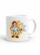 Your Wall Teja Main Hoon Mark Idhar Hai Quote from Bollywood Movie Andaaz Apna Apna Printed Ceramic Coffee Mug 325ml - Perfect Gifting by Spoil Your Wall