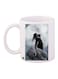 Abstract Printed Coffee Mug White/Grey/Black