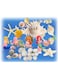 aoliiHou Mixed conch starfish, Mermaid aquarium decorations, beach-themed party wedding decorations, candle making, DIY crafts, home decor
