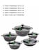 Dessini 10  Pieces Granite Cookware Set PFOA Free