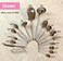 Dessini stainless steel cutlery set with black leather box 3535 silver/gold - 148 Pieces