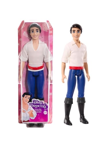 Disney Princess Prince Eric Fashion Doll in Look Inspired by Disney Movie The Little Mermaid