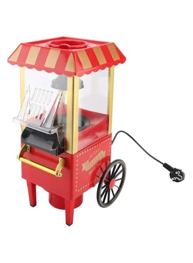 Dubai Gallery Electric Popcorn Maker 1200W Jy17155 Red/Yellow/Black